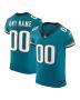 Men’s Jacksonville Jaguars Teal Alternate Vapor F.U.S.E. Elite Custom Jersey