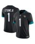 Men’s Jacksonville Jaguars Travis Etienne Black Vapor F.U.S.E. Limited Jersey