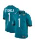 Men’s Jacksonville Jaguars Travis Etienne Teal Game Jersey