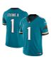 Men’s Jacksonville Jaguars Travis Etienne Teal Prowler Throwback Vapor F.U.S.E. Limited Jersey