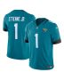 Men’s Jacksonville Jaguars Travis Etienne Teal Vapor F.U.S.E. Limited Jersey