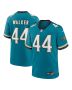 Men’s Jacksonville Jaguars Travon Walker Teal Prowler Throwback Player Game Jersey