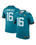 Men’s Jacksonville Jaguars Trevor Lawrence Teal Team Legend Player Performance Top