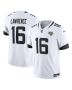 Men’s Jacksonville Jaguars Trevor Lawrence White Vapor F.U.S.E. Limited Jersey