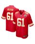 Men’s Kansas City Chiefs Austin Reiter Red Game Player Jersey