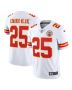 Men’s Kansas City Chiefs Clyde Edwards-Helaire White Vapor Limited Jersey