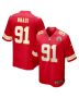 Men’s Kansas City Chiefs Derrick Nnadi Red Game Jersey