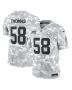 Men’s Kansas City Chiefs Derrick Thomas Arctic Camo 2024 Salute to Service Retired Player Limited Jersey
