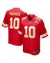 Men’s Kansas City Chiefs Isiah Pacheco Red Game Player Jersey