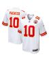Men’s Kansas City Chiefs Isiah Pacheco White Away Game Player Jersey