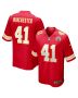 Men’s Kansas City Chiefs James Winchester Red Game Jersey
