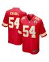 Men’s Kansas City Chiefs Leo Chenal Red Game Player Jersey