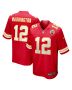 Men’s Kansas City Chiefs Montrell Washington Red Team Game Jersey