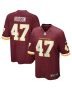 Men’s Khaleke Hudson Washington Football Team Burgundy Game Player Jersey