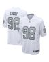Men’s Las Vegas Raiders Maxx Crosby White Alternate Game Jersey