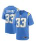 Men’s Los Angeles Chargers Deane Leonard Powder Blue Game Player Jersey