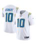 Men’s Los Angeles Chargers Justin Herbert White Vapor Limited Jersey