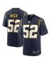 Men’s Los Angeles Chargers Khalil Mack Navy Alternate Game Jersey