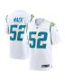 Men’s Los Angeles Chargers Khalil Mack White Game Jersey