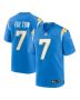 Men’s Los Angeles Chargers Kristian Fulton Powder Blue Team Game Jersey