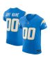 Men’s Los Angeles Chargers Powder Blue Vapor F.U.S.E. Elite Custom Jersey