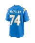 Men’s Los Angeles Chargers Tyler McLellan Powder Blue Team Game Jersey