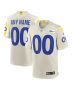 Men’s Los Angeles Rams Bone Custom Game Jersey