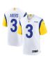 Men’s Los Angeles Rams Cam Akers White Game Jersey