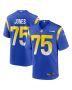 Men’s Los Angeles Rams Deacon Jones Royal Game Retired Player Jersey