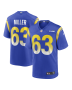 Men’s Los Angeles Rams Grant Miller Royal Game Jersey