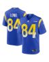 Men’s Los Angeles Rams Hunter Long Royal Home Game Jersey