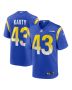 Men’s Los Angeles Rams Joshua Karty Royal Team Game Jersey
