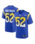 Men’s Los Angeles Rams Larrell Murchison Royal Team Game Jersey