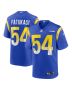 Men’s Los Angeles Rams Olakunle Fatukasi Royal Game Jersey