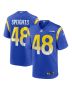 Men’s Los Angeles Rams Omar Speights Royal Game Jersey