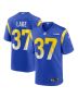 Men’s Los Angeles Rams Quentin Lake Royal Game Player Jersey