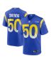 Men’s Los Angeles Rams Ryan Smenda Royal Home Game Jersey
