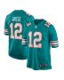 Men’s Miami Dolphins Bob Griese Aqua Retired Player Jersey