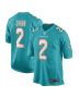 Men’s Miami Dolphins Bradley Chubb Aqua Game Player Jersey