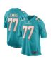 Men’s Miami Dolphins John Jenkins Aqua Game Player Jersey