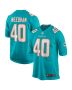 Men’s Miami Dolphins Nik Needham Aqua Game Jersey