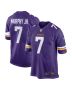 Men’s Minnesota Vikings Byron Murphy Jr. Purple Game Jersey