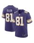 Men’s Minnesota Vikings Carl Eller Purple Classic Retired Player Jersey
