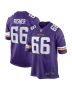 Men’s Minnesota Vikings Dalton Risner Purple Game Jersey