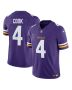 Men’s Minnesota Vikings Dalvin Cook Purple Vapor F.U.S.E. Limited Jersey