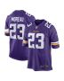Men’s Minnesota Vikings Fabian Moreau Purple Game Jersey