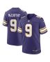 Men’s Minnesota Vikings J.J. McCarthy Purple 2nd Alternate Player Game Jersey