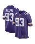 Men’s Minnesota Vikings Jonathan Bullard Purple Game Player Jersey
