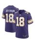 Men’s Minnesota Vikings Justin Jefferson Purple Classic Player Game Jersey