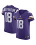 Men’s Minnesota Vikings Justin Jefferson Purple Home Vapor Elite Jersey